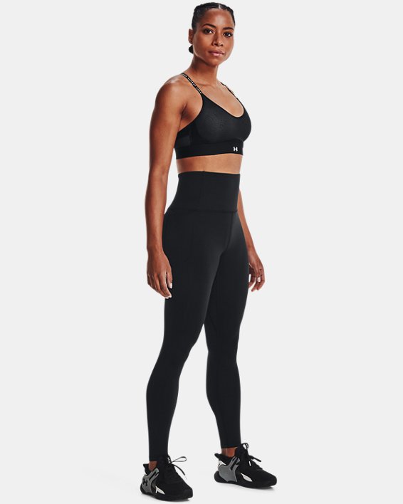 Women's UA Meridian Ultra High Rise Full-Length Leggings, Black, pdpMainDesktop image number 2
